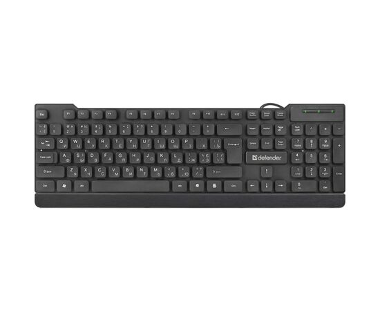 Клавиатура Defender Element HB-190 UKR USB Black (45192)