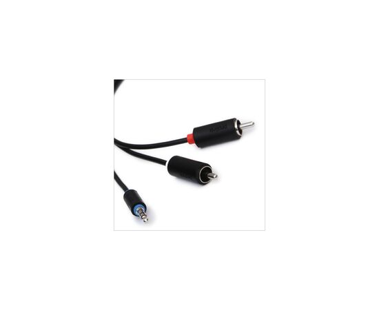 Кабель мультимедійний Jack 3.5mm папа/2RCA папа 1.5m Prolink (PB103-0150), зображення 3 Кабель мультимедійний Jack 3.5mm папа/2RCA папа 1.5m Prolink (PB103-0150), зображення 3