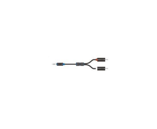 Кабель мультимедійний Jack 3.5mm папа/2RCA папа 1.5m Prolink (PB103-0150), зображення 5 Кабель мультимедійний Jack 3.5mm папа/2RCA папа 1.5m Prolink (PB103-0150), зображення 5