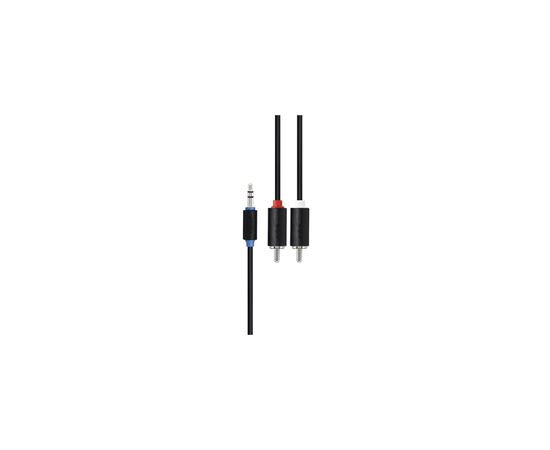 Кабель мультимедийный Jack 3.5mm папа/2RCA папа 1.5m Prolink (PB103-0150)