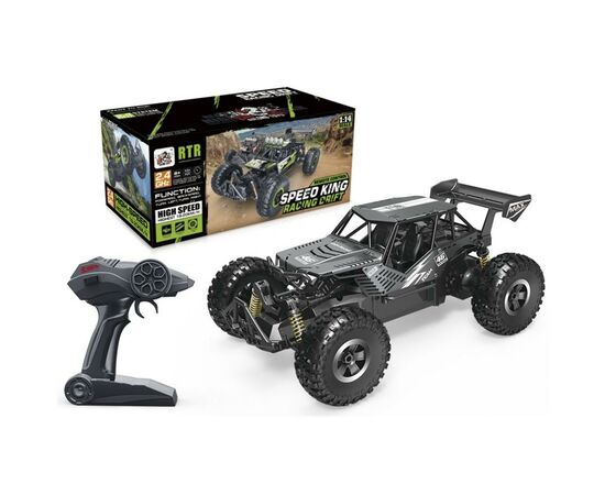 Радиоуправляемая игрушка Sulong Toys OFF-ROAD CRAWLER SPEEDKING Черный 1:14 (SL-153RHMBl), изображение 2 Радиоуправляемая игрушка Sulong Toys OFF-ROAD CRAWLER SPEEDKING Черный 1:14 (SL-153RHMBl), изображение 2