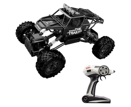 Радиоуправляемая игрушка Sulong Toys OFF-ROAD CRAWLER WHERE THE TRAILENDS Black 1:14 (SL-121RHMBl), изображение 2 Радиоуправляемая игрушка Sulong Toys OFF-ROAD CRAWLER WHERE THE TRAILENDS Black 1:14 (SL-121RHMBl), изображение 2
