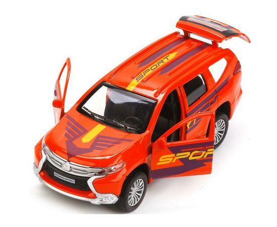 Машина Технопарк Mitsubishi Pajero Sport Червона (1:32) (PAJERO-S-SPORT), зображення 3 Машина Технопарк Mitsubishi Pajero Sport Червона (1:32) (PAJERO-S-SPORT), зображення 3