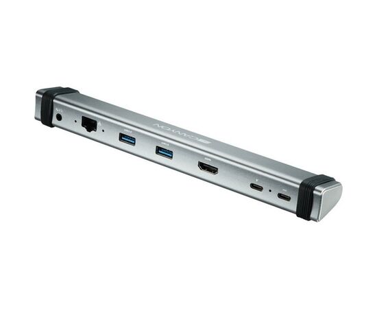 Порт-репликатор Canyon Docking Station with 7 ports, 2*Type C, Input 100-240V (CNS-TDS06DG), изображение 2 Порт-репликатор Canyon Docking Station with 7 ports, 2*Type C, Input 100-240V (CNS-TDS06DG), изображение 2