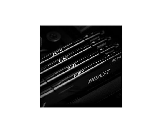 Модуль памяти для компьютера DDR4 32GB (2x16GB) 2666 MHz FURY Beast Black Kingston Fury (ex.HyperX) (KF426C16BBK2/32), изображение 8 Модуль памяти для компьютера DDR4 32GB (2x16GB) 2666 MHz FURY Beast Black Kingston Fury (ex.HyperX) (KF426C16BBK2/32), изображение 8