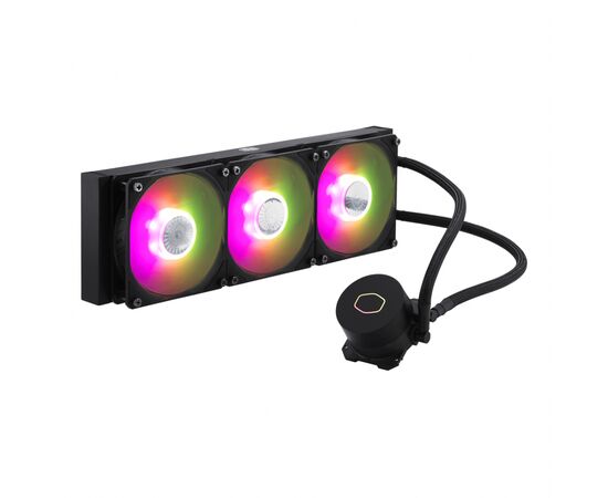 Система водного охлаждения CoolerMaster MasterLiquid ML360L V2 ARGB (MLW-D36M-A18PA-R2), изображение 3 Система водного охлаждения CoolerMaster MasterLiquid ML360L V2 ARGB (MLW-D36M-A18PA-R2), изображение 3