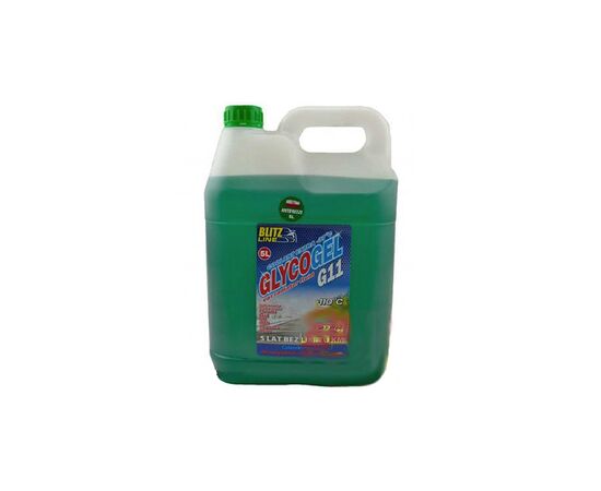 Антифриз Blitz Line Glycogel G11 ready-mix -37C зел, 5л (5,5кг.) (28880)