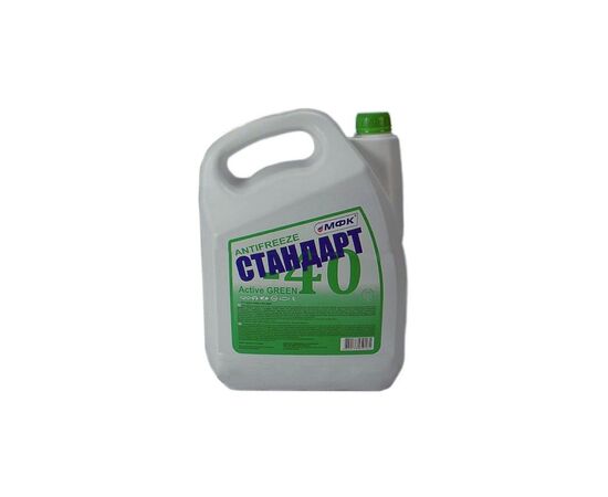 Антифриз МФК "Active Green -40" (-32C) ТМ "Стандарт" ПЕ кан 4.93 кг (43193)