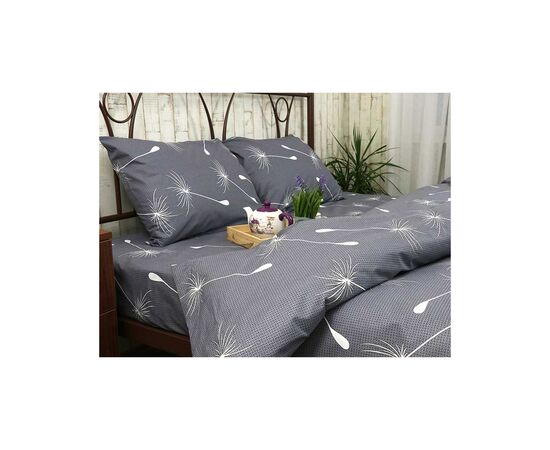 Простынь Руно бязь Fly Grey 220х240 см (76.114Б_Fly grey), изображение 2