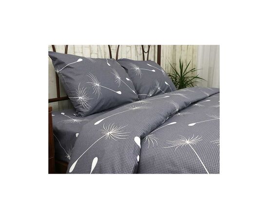 Простынь Руно бязь Fly Grey 220х240 см (76.114Б_Fly grey), изображение 4