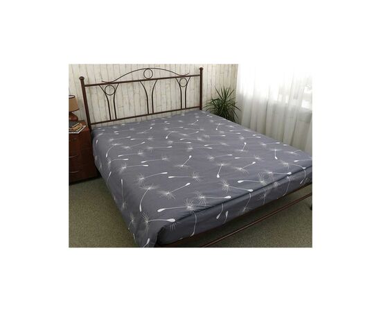 Простынь Руно бязь Fly Grey 220х240 см (76.114Б_Fly grey)