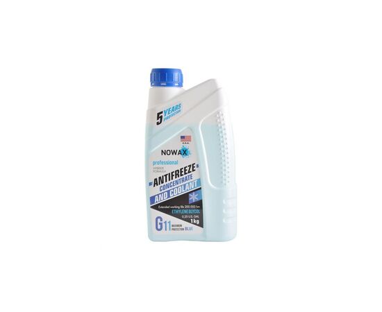 Антифриз NOWAX BLUE G11 концентрат 1кг (NX01011)