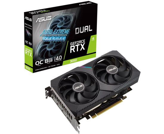 Відеокарта ASUS GeForce RTX3050 8Gb DUAL OC (DUAL-RTX3050-O8G)