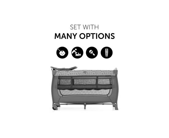 Детский манеж Hauck Sleep N Play Nordic Grey (60066-5), изображение 7 Детский манеж Hauck Sleep N Play Nordic Grey (60066-5), изображение 7