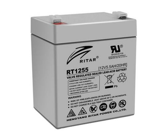 Батарея к ИБП Ritar AGM RT1255, 12V-5.5Ah (RT1255)