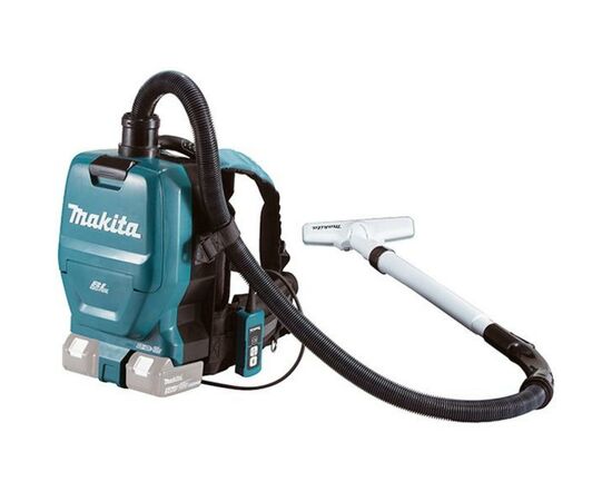 Пилосос будівельний Makita аккумуляторный ранцевого типа LXT, 18В + 18В, без АКБ и ЗУ (DVC260Z)