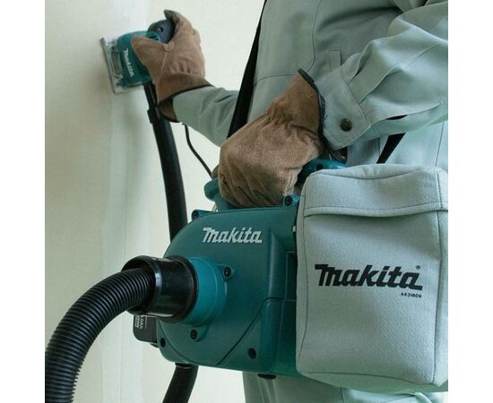 Пылесос строительный Makita аккумуляторный LXT, 18В, 54Вт, 3л (DVC350Z), изображение 3 Пылесос строительный Makita аккумуляторный LXT, 18В, 54Вт, 3л (DVC350Z), изображение 3