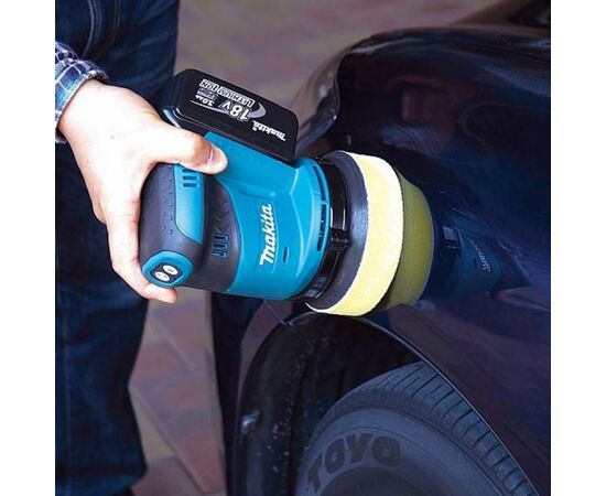 Шлифовальная машина Makita LXT, 123мм (без АКБ и БП) (DBO180Z), изображение 3