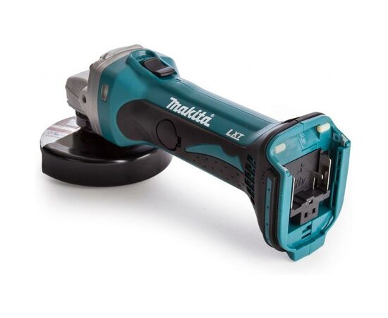 Шлифовальная машина Makita LXT, 115мм (без АКБ и БП) (DGA452Z), изображение 4 Шлифовальная машина Makita LXT, 115мм (без АКБ и БП) (DGA452Z), изображение 4