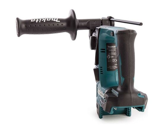 Перфоратор Makita SDS-PLUS LXT, 18В (без АКБ и БП) (DHR171Z), изображение 5 Перфоратор Makita SDS-PLUS LXT, 18В (без АКБ и БП) (DHR171Z), изображение 5