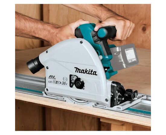 Дисковая пила Makita LXT, 165мм (без АКБ и БП) (DSP600Z), изображение 6 Дисковая пила Makita LXT, 165мм (без АКБ и БП) (DSP600Z), изображение 6