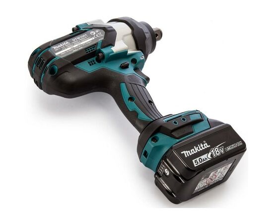 Гайковерт Makita LXT, 5Аг х 2шт, Makpac, 1050Нм, 3/4" (DTW1001RTJ), изображение 7 Гайковерт Makita LXT, 5Аг х 2шт, Makpac, 1050Нм, 3/4" (DTW1001RTJ), изображение 7