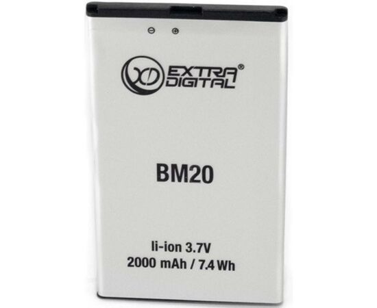 Аккумуляторная батарея для телефона Extradigital Xiaomi Mi2 (BM20) 2000 mAh (BMX6438)