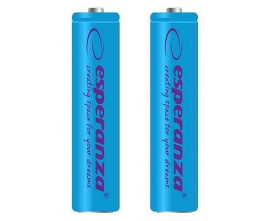 Аккумулятор Esperanza AAA 1000mAh Ni-MH * 2 blue (EZA101B)