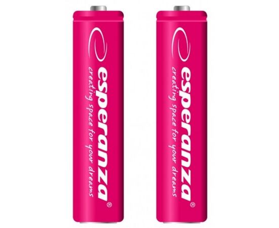 Аккумулятор Esperanza AAA 1000mAh Ni-MH * 2 red (EZA101R)