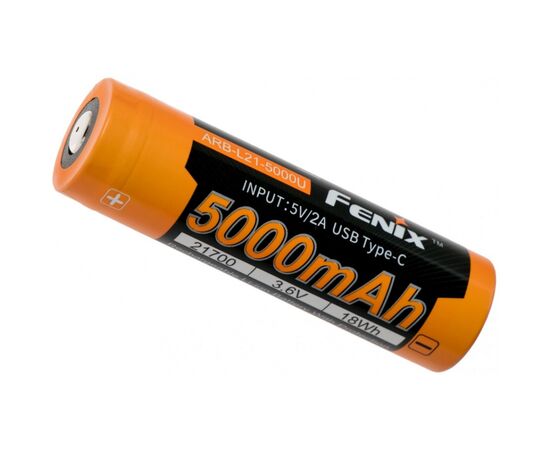 Аккумулятор Fenix 21700 USB 5000mAh (ARB-L21-5000U)