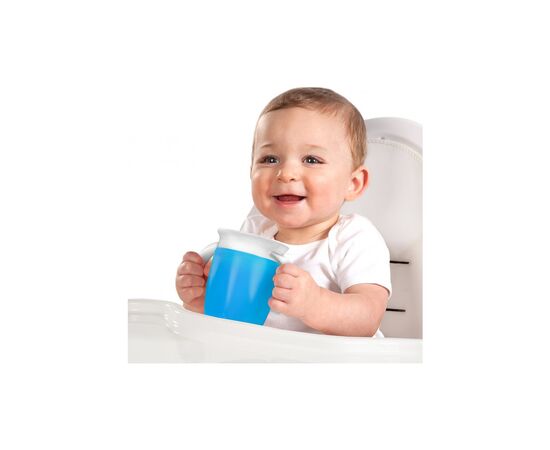 Поильник-непроливайка Munchkin Miracle® 360° с крышкой, 207 мл голубая (051854), изображение 5 Поильник-непроливайка Munchkin Miracle® 360° с крышкой, 207 мл голубая (051854), изображение 5