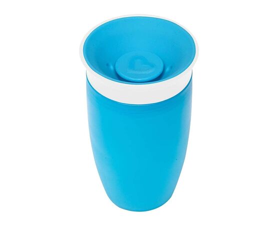 Поїльник-непроливайка Munchkin Miracle® 360° з кришкою, 296 мл блакитна (051858), зображення 2