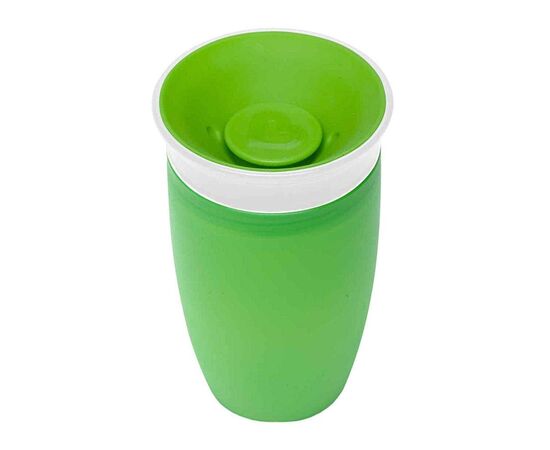 Поильник-непроливайка Munchkin Miracle® 360° с крышкой, 296 мл зеленая (051860), изображение 2