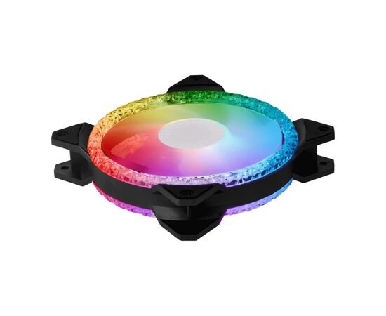 Кулер для корпуса CoolerMaster MasterFan MF120 Prismatic 3in1 (MFY-B2DN-203PA-R1), изображение 3 Кулер для корпуса CoolerMaster MasterFan MF120 Prismatic 3in1 (MFY-B2DN-203PA-R1), изображение 3