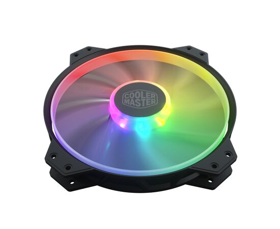 Кулер для корпуса CoolerMaster MasterFan MF200R ARGB (R4-200R-08FA-R1), изображение 3 Кулер для корпуса CoolerMaster MasterFan MF200R ARGB (R4-200R-08FA-R1), изображение 3