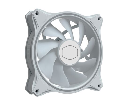 Кулер для корпуса CoolerMaster MasterFan MF120 Halo 3in1 White Edition (MFL-B2DW-183PA-R1), изображение 2 Кулер для корпуса CoolerMaster MasterFan MF120 Halo 3in1 White Edition (MFL-B2DW-183PA-R1), изображение 2