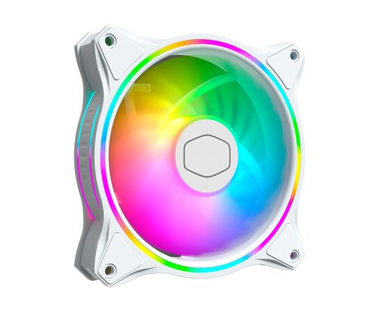 Кулер до корпусу CoolerMaster MasterFan MF120 Halo 3in1 White Edition (MFL-B2DW-183PA-R1)