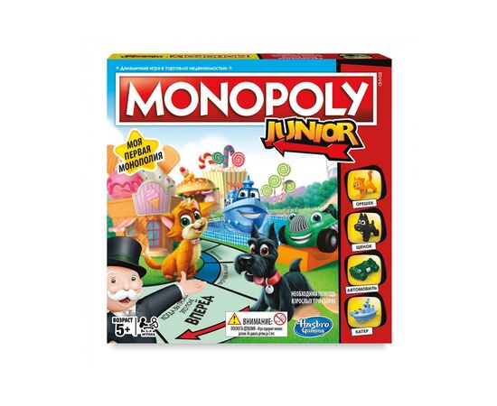 Настільна гра Hasbro Моя перша Монополія (6115834)