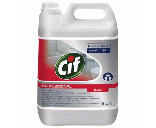 Жидкость для чистки ванн Cif Professional 2в1 5 л (7615400116454)