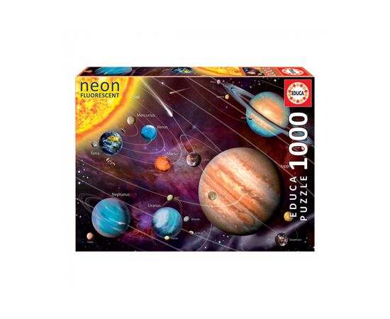 Пазл Educa неон - Сонячна система 1000 елементів (6425234)