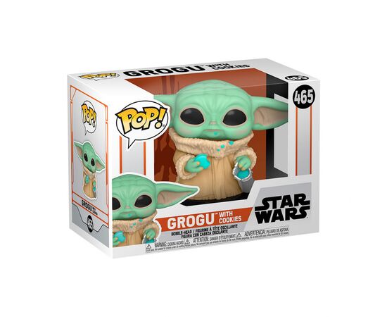 Фигурка для геймеров Funko Pop Малыш Грогу с печеньем (54531), изображение 3 Фигурка для геймеров Funko Pop Малыш Грогу с печеньем (54531), изображение 3