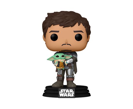 Фігурка для геймерів Funko Pop Мандалорець з Ґроґу (54525)