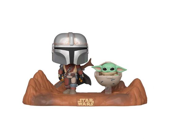 Фігурка для геймерів Funko Pop Moment серії Мандалорець - Малюк та Мандалорець (49930)