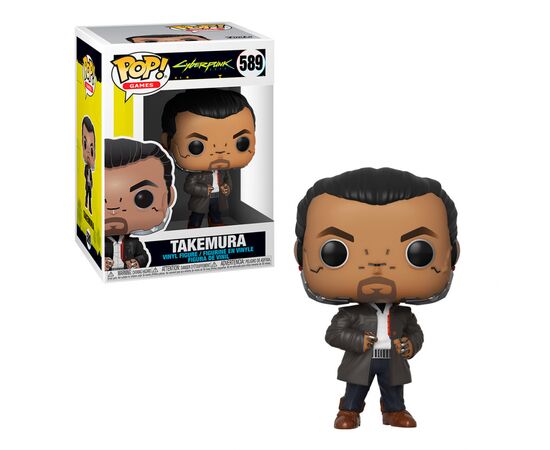Фигурка для геймеров Funko Pop серии Cyberpunk 2077 – Такемура (47160), изображение 2 Фигурка для геймеров Funko Pop серии Cyberpunk 2077 – Такемура (47160), изображение 2