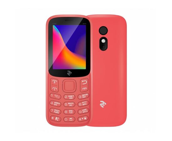 Мобильный телефон 2E E180 2019 Red (680576170057)