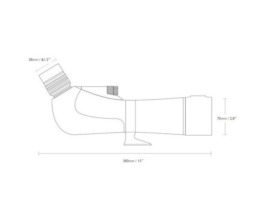 Подзорная труба Hawke Vantage 24-72x70 WP (921695), изображение 3 Подзорная труба Hawke Vantage 24-72x70 WP (921695), изображение 3