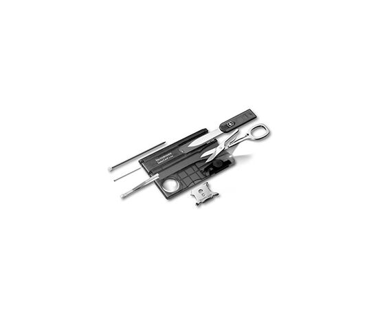 Нож Victorinox SwissCard Lite Transparent Black (0.7333.T3)