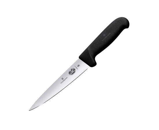 Кухонный нож Victorinox Fibrox Sticking 14 см Black (5.5603.14), изображение 2 Кухонный нож Victorinox Fibrox Sticking 14 см Black (5.5603.14), изображение 2