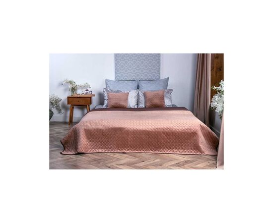 Покрывало Руно двухстороннее VeLour Коричневое 150 х 220 см (360.55_Cappuccino), изображение 6 Покрывало Руно двухстороннее VeLour Коричневое 150 х 220 см (360.55_Cappuccino), изображение 6