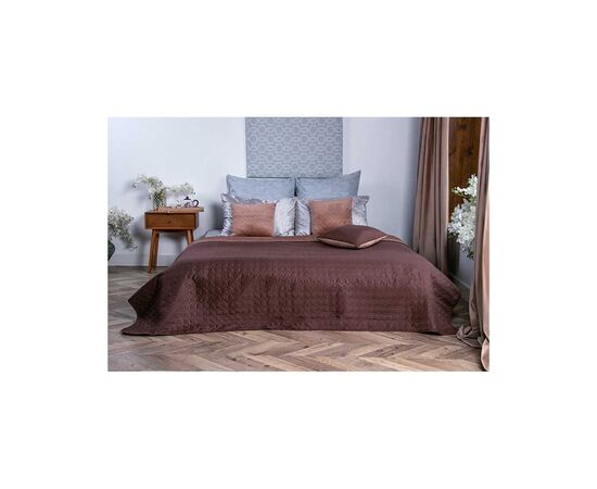 Покрывало Руно двухстороннее VeLour Коричневое 150 х 220 см (360.55_Cappuccino), изображение 7 Покрывало Руно двухстороннее VeLour Коричневое 150 х 220 см (360.55_Cappuccino), изображение 7
